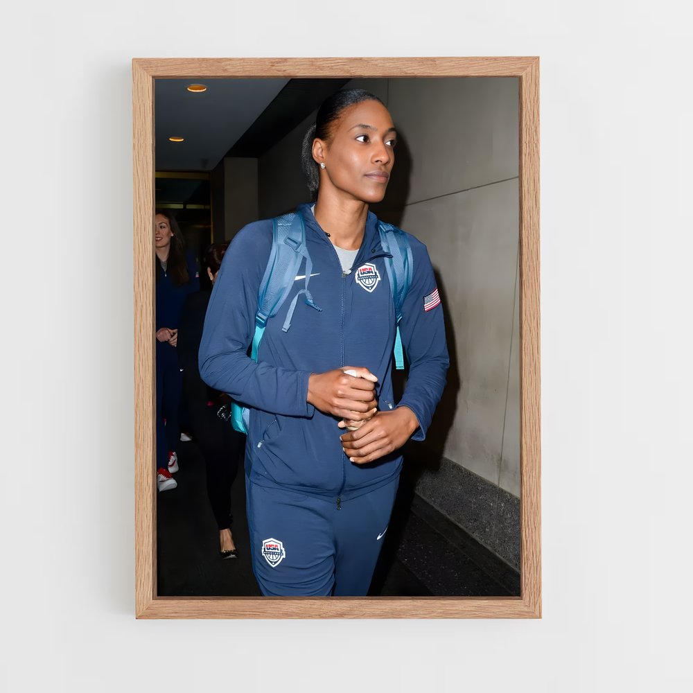 Poster Sylvia fowles – affiche Basketball (vue 4)